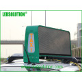 LED Taxi Top Displays para publicidad en video